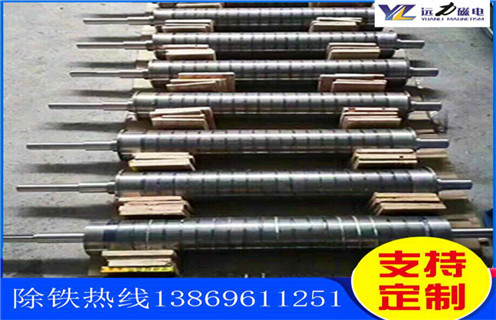 强磁辊式磁选机，上海稀土永磁辊式强磁磁选机_上海稀土永磁辊式强磁磁选机厂家电话_远力磁电厂家 