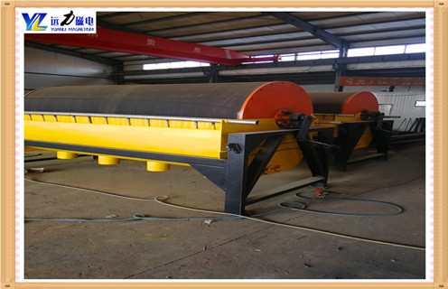 永磁筒式磁选机，山西永磁筒式磁选机_远力山西永磁筒式磁选机批发生产厂家的结构磁场分布图